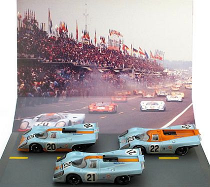 Gulf Porsche 917K set • 1970 Le Mans 24 Hrs. • J.W.Automotive Engineering Ltd. • #AS54R