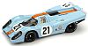 Gulf Porsche 917K #22 • Kinnunen/Rodriguez • 1970 Le Mans 24 Hrs
. • J.W.Automotive Engineering Ltd. • #R494