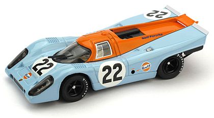 Gulf Porsche 917K #22 • Hobbs/Hailwood • 1970 Le Mans 24 Hrs. • J.W.Automotive Engineering Ltd. • #R495