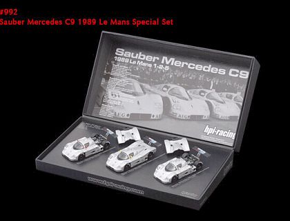 Sauber-Mercedes C9 1989 24 Hours Le Mans 1-2-5, Item #HPI992