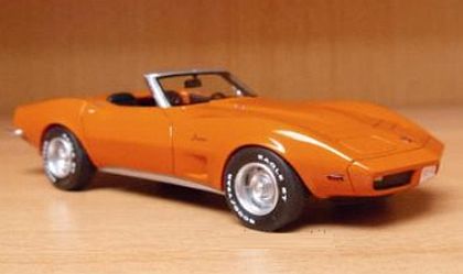 1973 Corvette Stingray Convertible • Orange • #NEO46935 • www.corvette-plus.ch