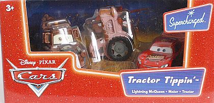 Tractor Tippin' Gift Pack Mater - Tractor - Lightning McQueen, Item #L2559