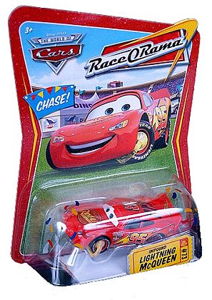 CHASE CARS car - Impound Lightning McQueen - Item #P1639 - Disney/PIXAR