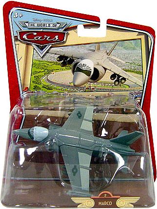 CARS - Marco F/A-18 Jet - Mattel #P6890 - Disney PIXAR
