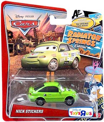 CARS • NICK STICKERS • Radiator Springs Classic • Disney•PIXAR • #Y8462