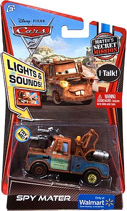 SPY MATER • Lights & Sounds • CARS 2 • #V6198