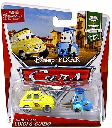 RACE TEAM LUIGI & GUIDO • Disney•PIXAR CARS by theme • #Y7150