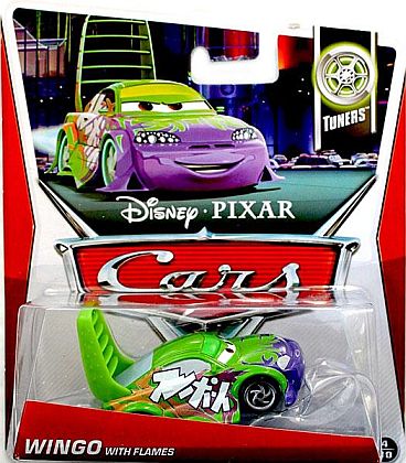 WINGO with Flames • Disney•PIXAR CARS by theme • #Y0477