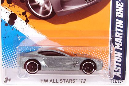 Aston Martin One-77 • Hot Wheels ALL STARS '12 • #HW-V5651