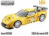Corvette C6.R #4 • Yellow • ALMS 2007 Sebring 12-Hrs. • #BTM12006-172