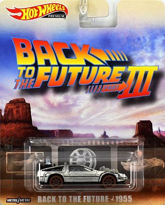 Back To The Future 1955 • Back To The Future III • DeLorean • #HW-FLD25 • www.corvette-plus.ch