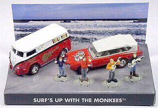 MONKEES Band diorama by Johnny Lightning