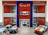 Gulf Double Level Diorama • LED lights included • #SCN640270G • www.corvette-plus.ch