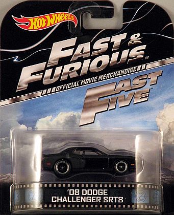 FAST & FURIOUS 2008 Dodge Challenger SRT8 • Fast Five • Hot Wheels • #HW-BDT82