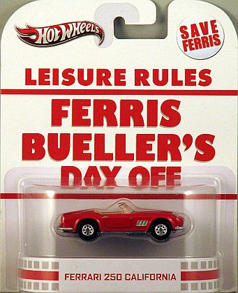 Ferrari 250 California • Ferris Bueller's Day Off • HW Retro Entertainment • #HW-X8901