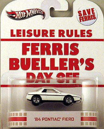 Pontiac Fiero • Ferris Bueller's Day Off • HW Retro Entertainment • #HW-X8926