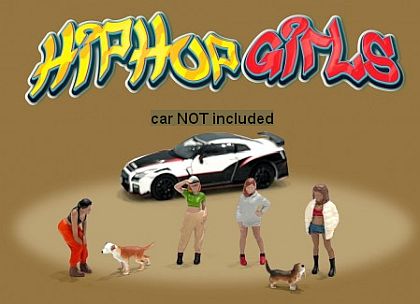 HipHop Girls Figurines & Props • #AD76505MJ • www.corvette-plus.ch