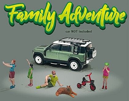 Family Adventure Figurines & Props • #AD76513MJ • www.corvette-plus.ch