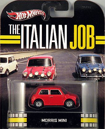 Morris Mini • The Italian Job • HW Retro Entertainment • #HW-X8913