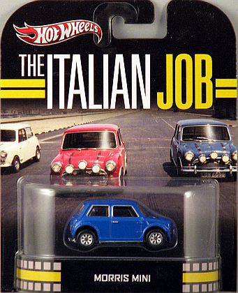 Morris Mini • The Italian Job • HW Retro Entertainment • #HW-X8922