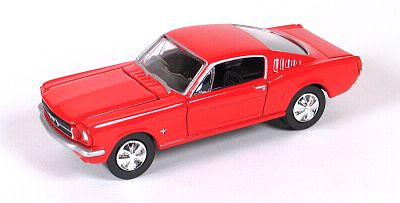 1966 Mustang Fastback in Factory Red by Johnny Lightning Item No. SER602