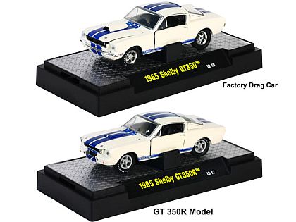 1965 Shelby G.T.350R set • Street and Drag versions • #M2-316001718set