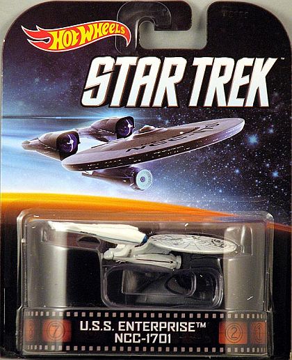 U.S.S. Enterprise NCC-1701 • Star Trek • HW Retro Entertainment • #HW-BDT85