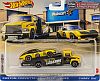 Custom Corvette Sting Ray Coupe #21 & Carry On Hauler • Walmart Hot Wheels Legends Tour Team Transport • #HW-GRL85 • www.corvette-plus.ch