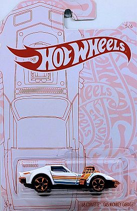 1968 Gas Monkey Corvette • Pearl & Chrome • Hot Wheels • #HW-GJW52 • www.corvette-plus.ch