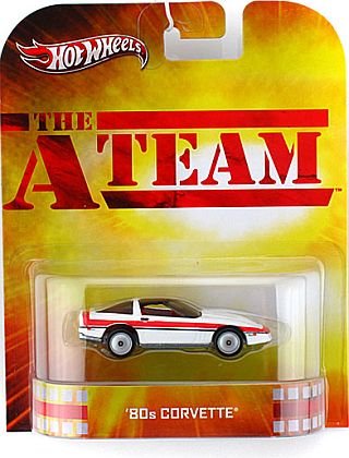 C4 Corvette Coupe • The A-Team • HW Retro Entertainment • #HW-X8894