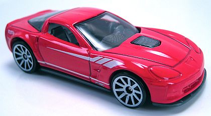 2009 Corvette ZR1 • Red • HW SHOWROOM • #HW-X1817