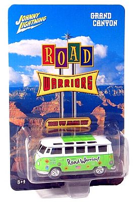 1965 VW Samba Bus. First issue in Johnny Lightning Road Warriors collection.