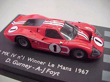 1967 Ford GT40 Mk.IV #1 Le Mans Winner