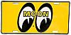 MOON Logo Lic.Plate • Yellow • #MLP108