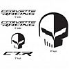 Corvette Racing/Jake Decal Pack • Black • #D203BLK
