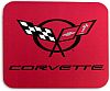 Corvette Computer Mouse Pad • C5 Emblem • #MPC5