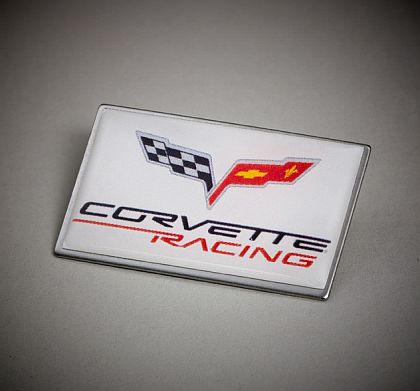 Corvette Racing • Lapel Pin • White • #P901