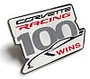 Corvette Racing 100th Win • Lapel / Hat Pin • #PXT419