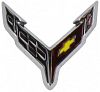 2020 Corvette Carbon Flash Lapel Pin • #PXT797 • www.corvette-plus.ch