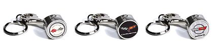 Conecting Rod & Piston Keychain for Corvette, Cobra, Mustang and Viper