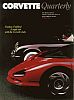 1st issue Corvette Quarterly Magazine 1989 • #CQ1988first • www.corvette-plus.ch