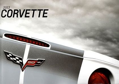 2013 Corvette 60th Anniversary • Sales Brochure • #C2013SB