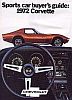 Sports Car Buyer's Guide: 1972 Corvette • Original Issue • #C1972SB