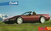 Dealer Post Card 1993 Corvette 40th Anniversary • #1993PC • www.corvette-plus.ch