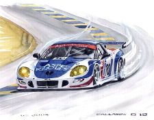 Callaway SuperNatural Corvette C12 #70 • Le Mans 2004 • #UE70LM04