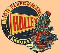 High Performance HOLLEY Carburetors • Embossed Tin Sign • #HR123026TS