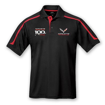 Corvette Racing 100 Wins Polo Shirt • #CRP421