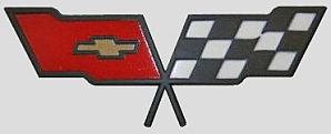 C3 Corvette Emblem 1982