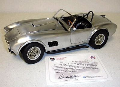 Shelby Cobra 1964 brushed aluminum item G1202607