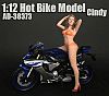 Cindy • Biker Figurine • #AD38373 • www.corvette-plus.ch